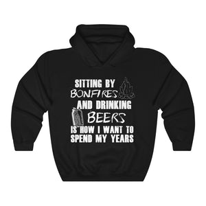 Camping & Beer Lover Hiking Unisex Hoodie Hooded Sweatshirt