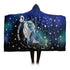 Personalized Leo Horoscope Zodiac Star Sign Hooded Blanket - OLD