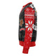 Santa Biker Ride Sweatshirt Funny Ugly Christmas Jacket Sweater