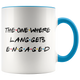 The One Where Lang Gets Engaged Colored Coffee Mug (11 oz)