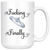 Fucking Finally Wedding Coffee Mug (15 oz)