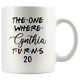 The One Where Cynthia Turns 20 Years Coffee Mug (11 oz)