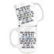 Personalized Best Shih Tzu Dog Dad Coffee Mug (15 oz)