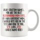 Personalized Best Bloodhound Mom Coffee Mug (11 oz)