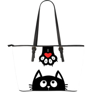 Cute Black Cat Leather Bag Christmas Birthday Gift