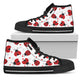 Ladybug Love Women's High Top Shoe - Freedom Look