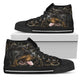 Rottweiler Dog - High Top Men's Shoes