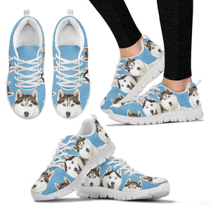 Husky Dog Huskies Shoes - Women's Sneakers