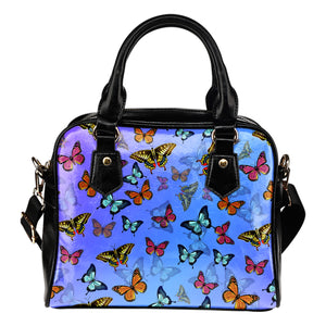 Colorful Butterfly Shoulder Handbag - Freedom Look