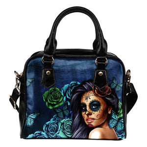Calavera Turquois Shoulder Handbag Christmas Birthday Gift