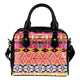 Native Tribe Leather Shoulder Bag