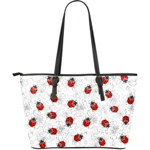 Ladybug Large PU Leather Tote - Freedom Look