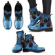 Colorful Butterfly Handcrafted Women's Vegan-Friendly Leather Boots