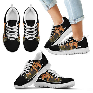 Dachshund Wiener Doxie - Shoes - Kid's Sneakers - Christmas Birthday Gift
