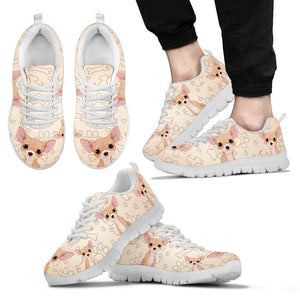 Chihuahua Dog Men's Sneakers