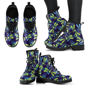 Dragonfly Dreams Women's Vegan-Friendly Leather Boots