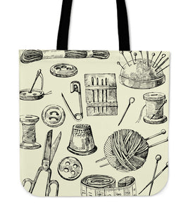 Sewing Craft Cloth Tote Bag