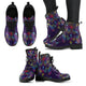 Purple Dream Catcher Handcrafted Women's Vegan-Friendly Leather Boots