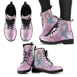 Mermaid Women's Leather Boots