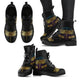 Dragonfly Circle Leather Boots - Freedom Look