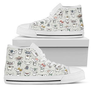 Chihuahua Dog Lover - Women's High Top Shoes