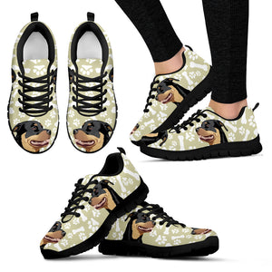 Rottweiler Dog - Women's Sneakers