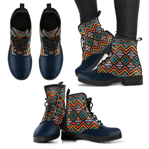 Tribal Ethnic Pattern Handcrafted Boots