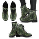 Military Green Handcrafted Women's Vegan-Friendly Leather Boots