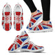 White Britain Flag - Women's Sneakers