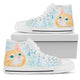 Cat & Birds Women's High Top Shoes