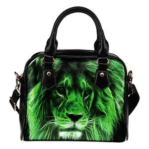 Electric Lion Leather Shoulder Bag Christmas Birthday Gift