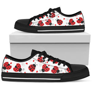 Ladybug Love Women's High Top Shoe - Freedom Look