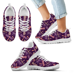 Dragonfly Violet Sneakers - Freedom Look