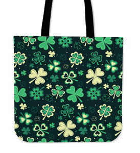 St. Patrick's Day Irish Green Cotton Tote Bag