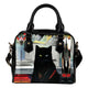 Art Cat Shoulder Handbag Christmas Mom Gift