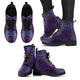 Owl Purple Handcrafted Women's Vegan-Friendly Leather Boots