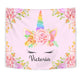 Victoria - Personalized Unicorn Tapestry