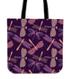 Dragonfly Violet Tote Bag - Freedom Look