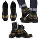 Dragonfly Circle Leather Boots - Freedom Look