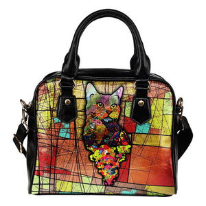 Surreal Cat Shoulder Handbag Christmas Birthday Gift