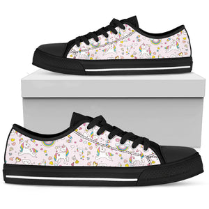 Unicorn Pink Women's Low Top Shoe