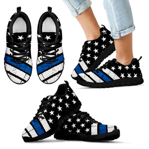 Thin Blue Line - Police - Shoes - Kid's Sneakers