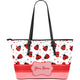 Personalized Cartoon Ladybug Love Tote Bag