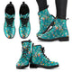 Colorful Green Dragonfly Handcrafted Women's Vegan-Friendly Leather Boots
