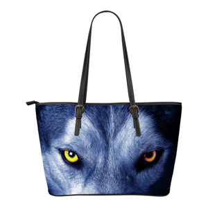 Blue Malamute Large Leather Handbag Christmas Gift