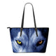 Blue Malamute Large Leather Handbag Christmas Gift