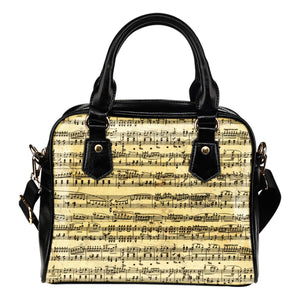 Sheet Music Shoulder Handbag Christmas Birthday Gift