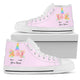 Unicorn Women's High Top Shoes