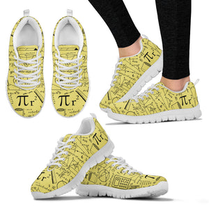 Math Mathematic Shoes - Women's Sneakers