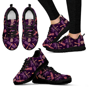 Dragonfly Violet Sneakers - Freedom Look